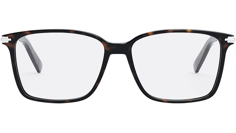 DiorBlackSuitO 14I Havana Geometric Eyeglasses