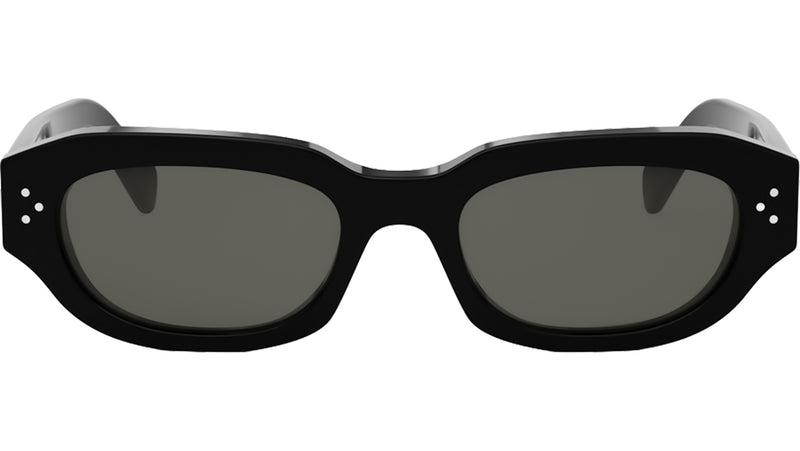 3 Dots Black Geometric Sunglasses