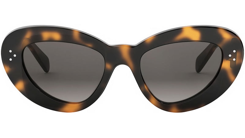 CELINE 3 Dots Tortoise Cat Eye Sunglasses
