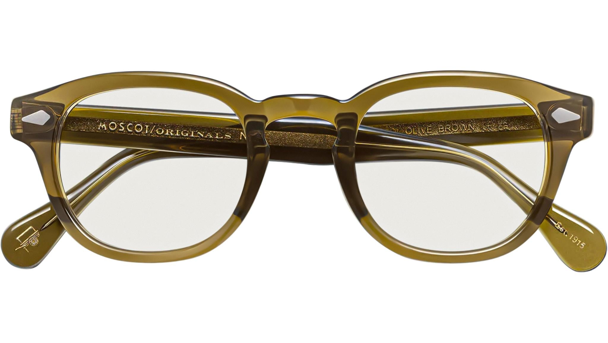 Moscot Lemtosh Eyeglasses Brown Olive – Ottica Rucco