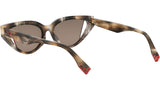 Fendi Way Grey Cat Eye Sunglasses