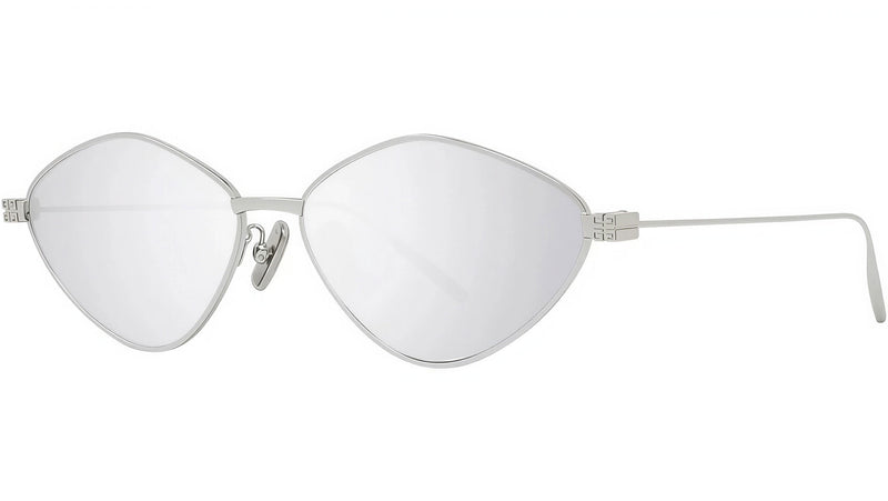 GV Speed Solid Black Geometric Sunglasses