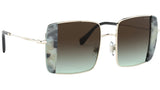 MU 56VS 08D07B pale gold / havana light blue