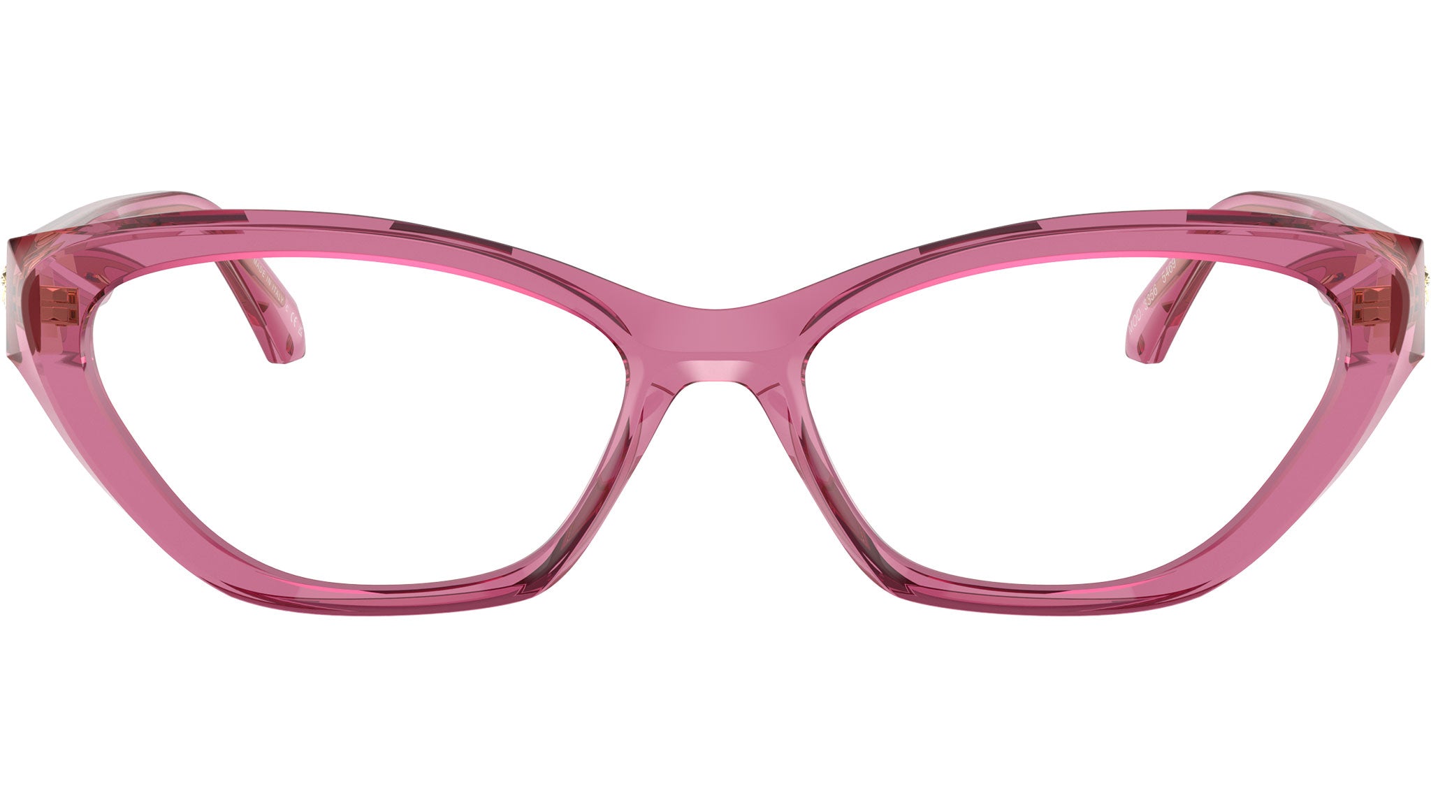 Occhiali da vista Versace VE3356 5469 Rosa Chiaro Trasparente