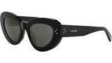 CELINE 3 Dots Black Cat Eye Sunglasses