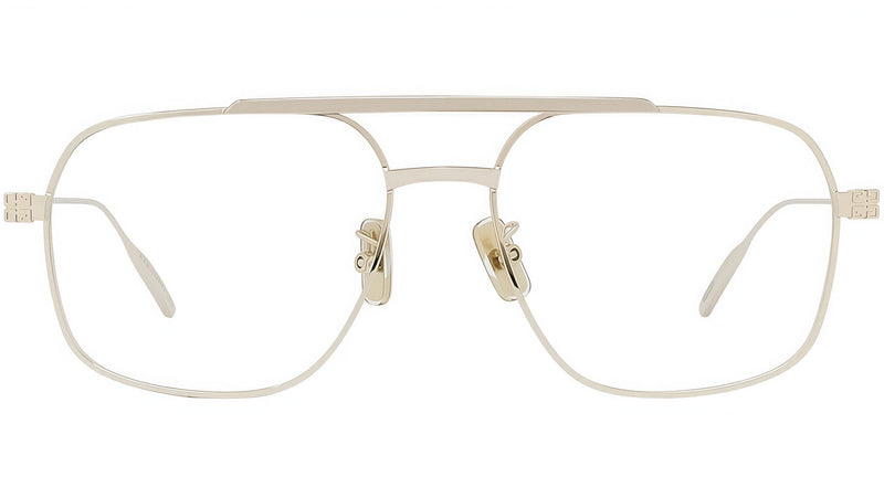 GV Speed Silver Rectangular Eyeglasses