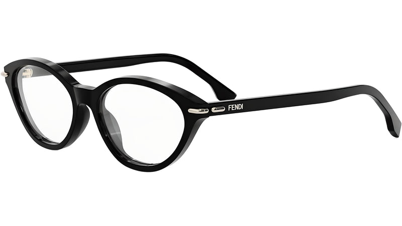 Fendi Selleria Black Cat Eye Eyeglasses
