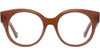 Anagram Red Round Eyeglasses - 51-19-140