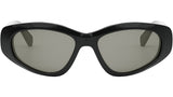 CELINE Monochroms Black Geometric Sunglasses