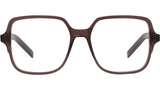 GV Day Brown Square Eyeglasses