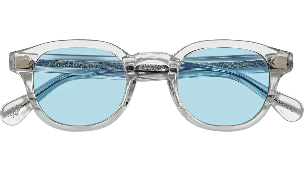 Occhiali da Sole Moscot Lemtosh Sun Cristallo e Blu Cristallo