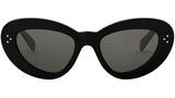 CELINE 3 Dots Black Cat Eye Sunglasses