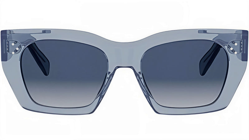 CELINE 3 Dots Blue Square Sunglasses