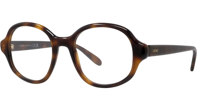 Slim Havana Geometric Sunglasses