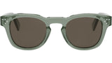 3 Dots Green Square Sunglasses