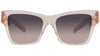 Plumetis Pink Geometric Sunglasses - 54-18-145