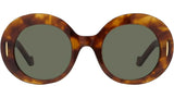 Anagram Tortoise Oval Sunglasses