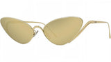 Signature Gold Cat Eye Sunglasses