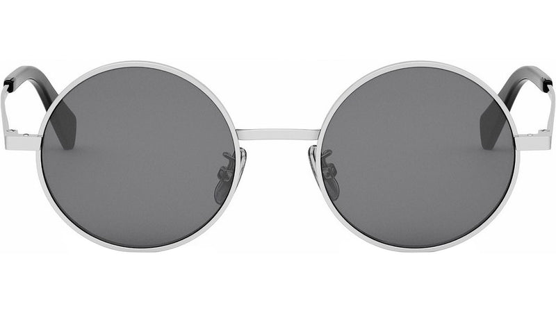 Metal Silver Round Sunglasses