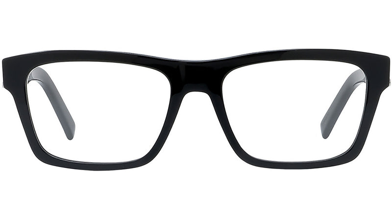 4G Black Geometric Eyeglasses