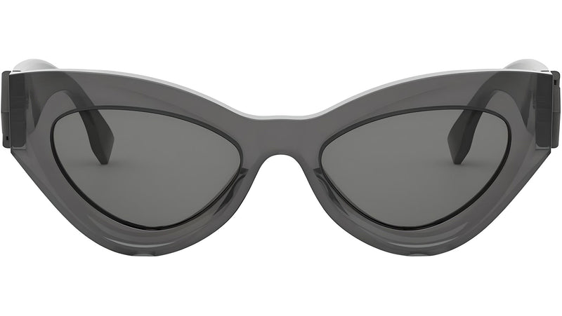 FF Diamonds Grey Cat Eye Sunglasses