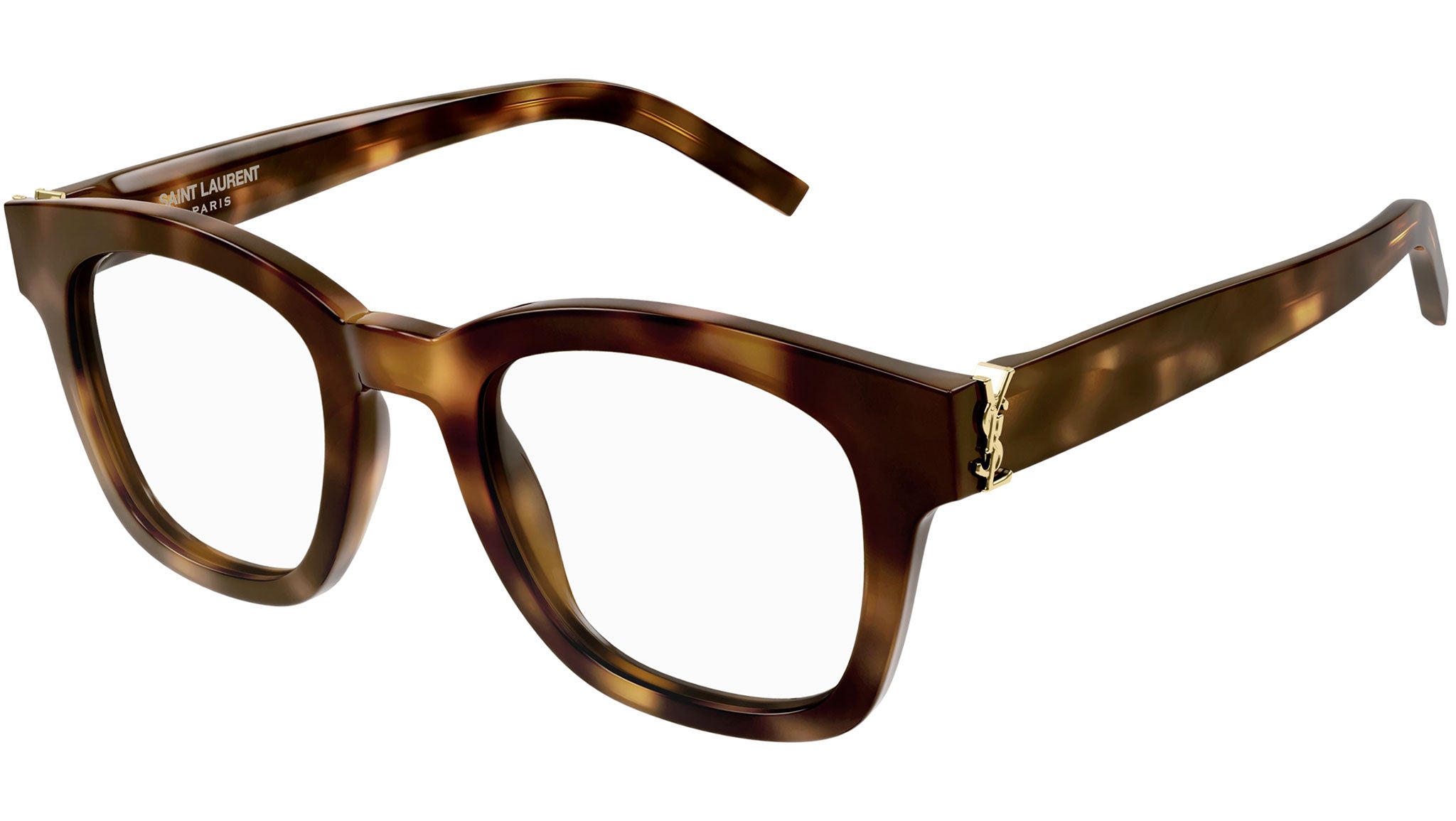 Occhiali da vista Saint Laurent SL M124 OPT 002 Avana Medio Lucido