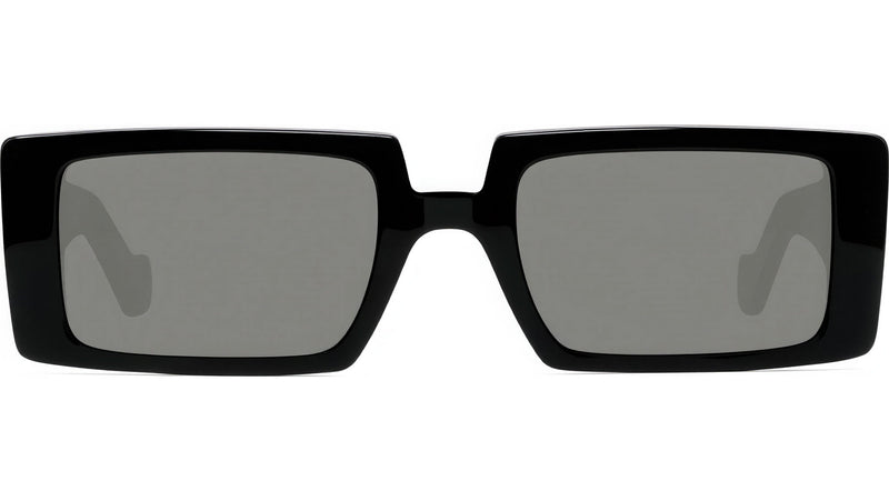 Anagram Black Rectangular Sunglasses