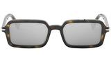 Fendi Selleria Havana Rectangular Sunglasses