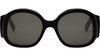 Maxi Triomphe Black Round Sunglasses - 54-20-140