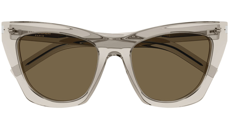 Saint Laurent SL 214 KATE 025 Brown Transparent Shiny  display picture 3