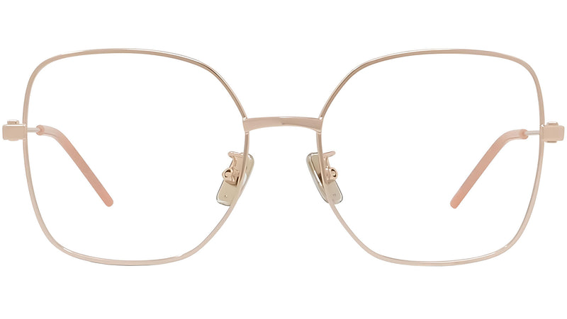 GV Speed Gold Geometric Eyeglasses