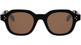CELINE 3 Dots HD Black Square Sunglasses