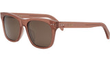 Celine Thin Brown Square Sunglasses