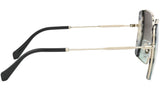 MU 56VS 08D07B pale gold / havana light blue
