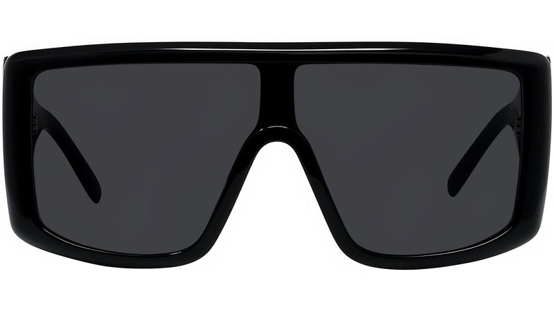 Square Black Shield Sunglasses