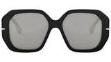 Fendi Selleria Black Square Sunglasses