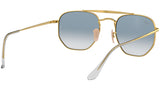 The Marshal RB3648 gold clear gradient blue