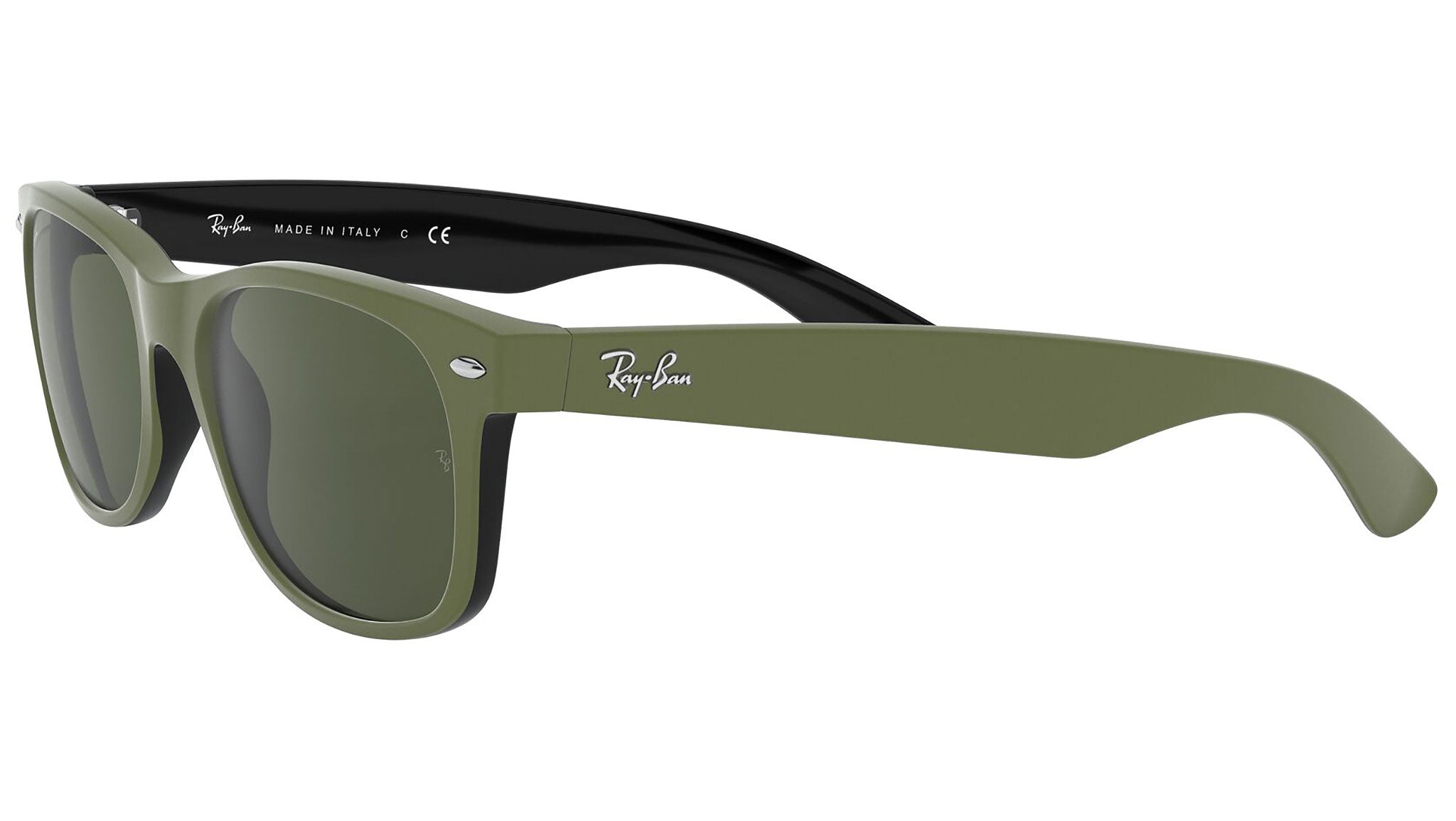 New Wayfarer Color Mix RB2132 rubber military green